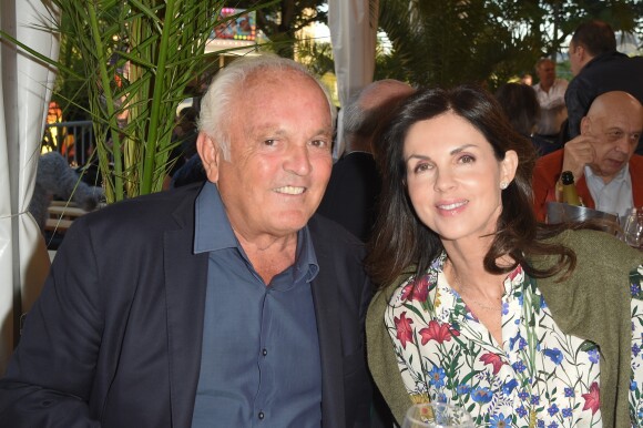 Exclusif - Christian Bîmes et Caroline Barclay - Soirée d'inauguration de la 35ème fête foraine des Tuileries au Jardin des Tuileries à Paris, le 22 juin 2018. © Coadic Guirec/Baldini/Bestimage