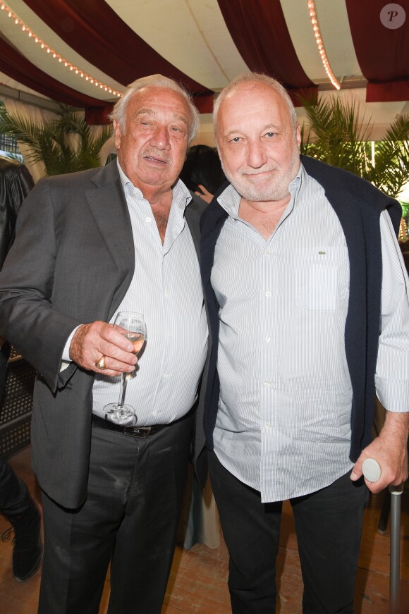 Exclusif - Marcel Campion et François Berléand - Soirée d'inauguration de la 35ème fête foraine des Tuileries au Jardin des Tuileries à Paris, le 22 juin 2018. © Coadic Guirec/Baldini/Bestimage