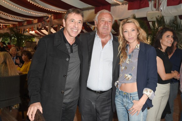 Exclusif - Louis-Michel Colla, Marcel Campion et Laura Smet - Soirée d'inauguration de la 35ème fête foraine des Tuileries au Jardin des Tuileries à Paris, le 22 juin 2018. © Coadic Guirec/Baldini/Bestimage