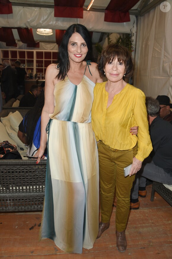 Exclusif - Sylvie Ortega Munos et Danièle Evenou - Soirée d'inauguration de la 35ème fête foraine des Tuileries au Jardin des Tuileries à Paris, le 22 juin 2018. © Coadic Guirec/Baldini/Bestimage