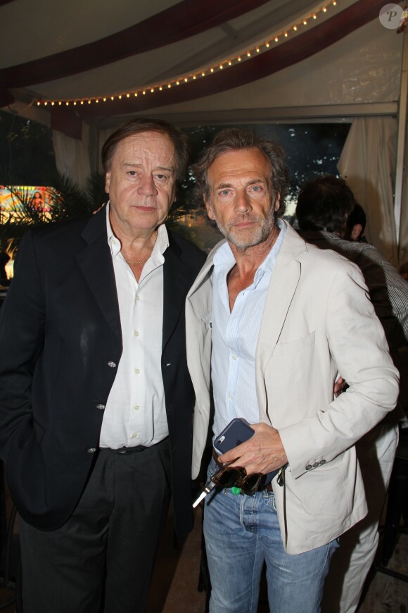 Exclusif - Daniel Lauclair, Stéphane Freiss - Soirée d'inauguration de la 35ème fête foraine des Tuileries au Jardin des Tuileries à Paris, le 22 juin 2018. © Coadic Guirec/Baldini/Bestimage