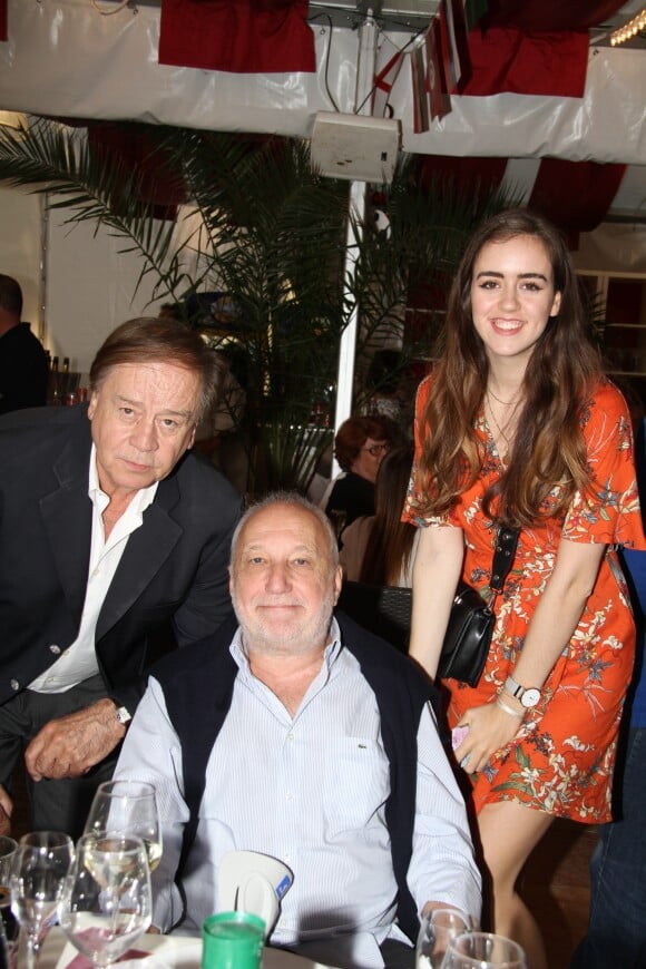 Exclusif - Daniel Lauclair, sa fille Alexandra, François Berléand - Soirée d'inauguration de la 35ème fête foraine des Tuileries au Jardin des Tuileries à Paris, le 22 juin 2018. © Coadic Guirec/Baldini/Bestimage