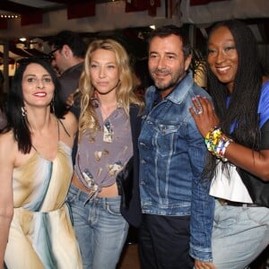 Exclusif - Bernard Montiel, Sylvie Ortega Munos, Laura Smet, Nadège Beausson-Diagne - Soirée d'inauguration de la 35ème fête foraine des Tuileries au Jardin des Tuileries à Paris, le 22 juin 2018. © Coadic Guirec/Baldini/Bestimage