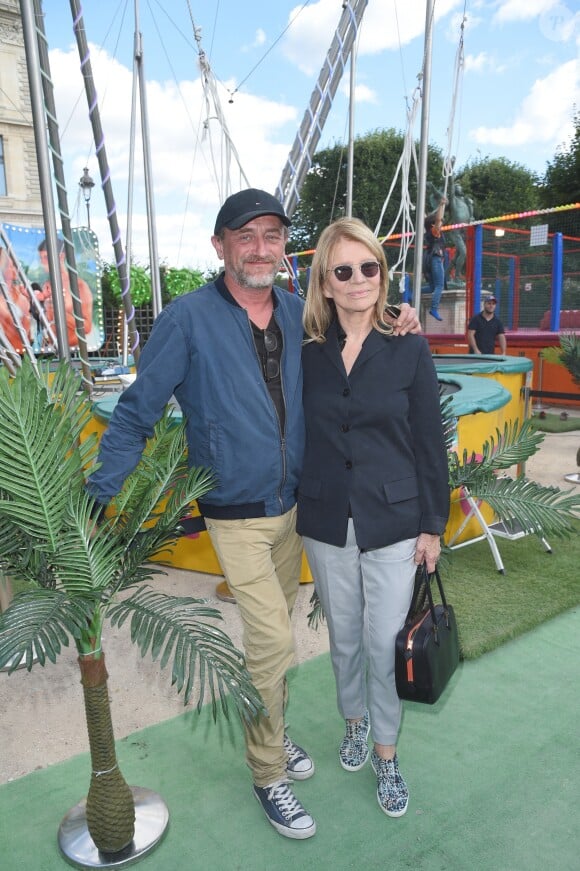 Jean-Paul Rouve et Nicole Garcia - Soirée d'inauguration de la 35ème fête foraine des Tuileries au Jardin des Tuileries à Paris, le 22 juin 2018. © Coadic Guirec/Baldini/Bestimage