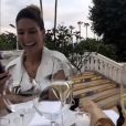 Laury Thilleman et son amoureux le chef Juan Arbelaez profite d'un séjour de rêve à l'Hôtel Barrière Le Majestic à Cannes, le week-end du 23 et 24 juin 2018.