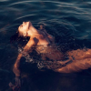 Babara Opsomer nue, sous l'eau, le 12 juin 2018 à Tel Aviv.