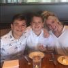 Britney Spears et ses fils. Instagram, mai 2018