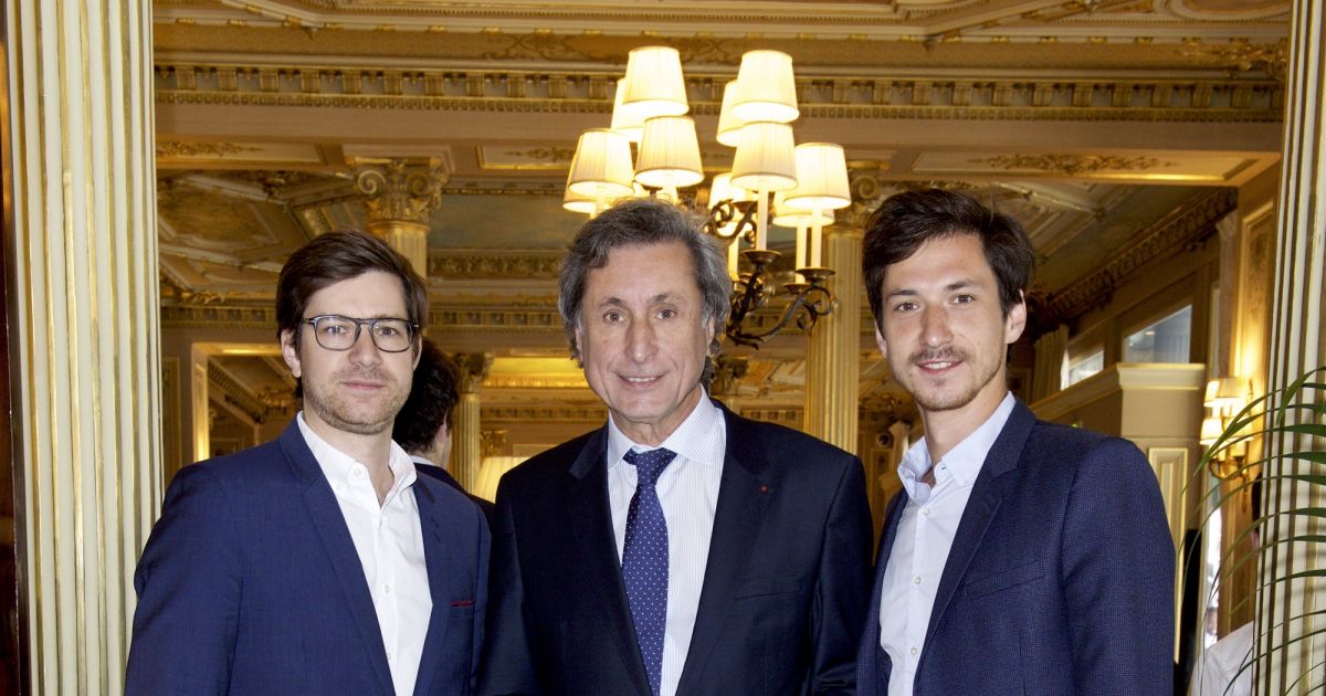 Louis Peres Fils De Vincent Peres Exclusif - Patrick de Carolis et ses fils Florent et Louis