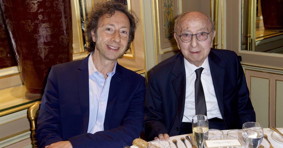 Stephane Guillon Fils De Patrick Poivre D Arvor Exclusif - Stéphane Bern et son père Louis Bern - Personnalités au