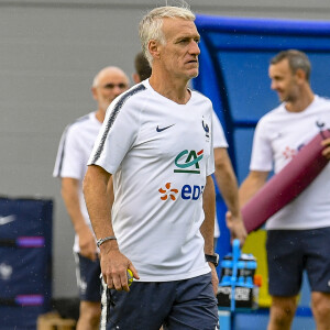 Didier Deschamps (le sélectionneur de l'équipe de France) - Entraînement de l'équipe de France de football lors de la coupe du monde au stade Glebovets à Istra, Russie, le 23 juin 2018. © Pierre Perusseau/Bestimage