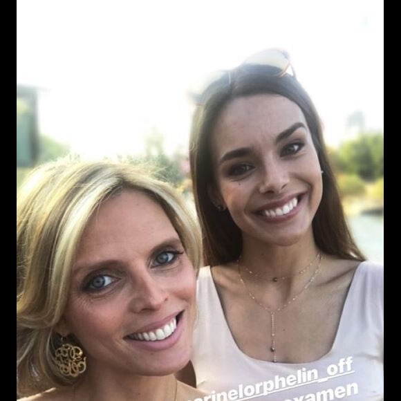 Sylvie Tellier et Marine Lorphelin - Instagram, 27 juin 2018