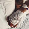Paris Jackson auprès de son grand-père Joe Jackson à l'hôpital à Los Angeles, juin 2018.