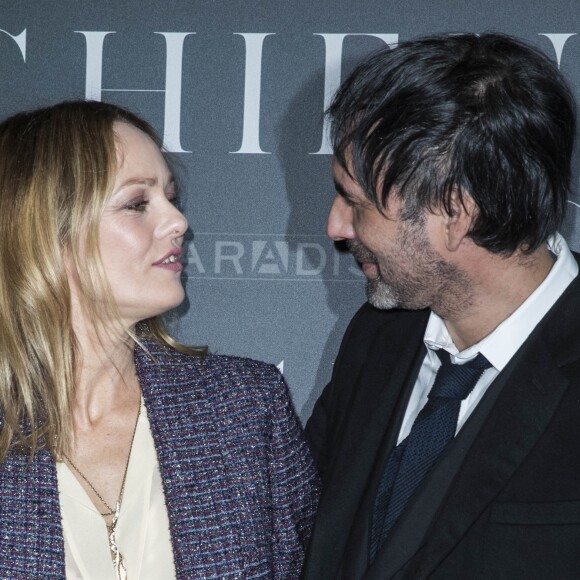 Vanessa Paradis et Samuel Benchetrit lors de l'avant-première du film "Chien" au cinéma MK2 Bibliothèque à Paris, France, le 5 mars 2018. © Olivier Borde/Bestimage