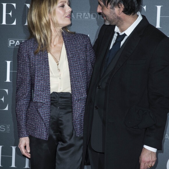 Vanessa Paradis et Samuel Benchetrit lors de l'avant-première du film "Chien" au cinéma MK2 Bibliothèque à Paris, France, le 5 mars 2018. © Olivier Borde/Bestimage