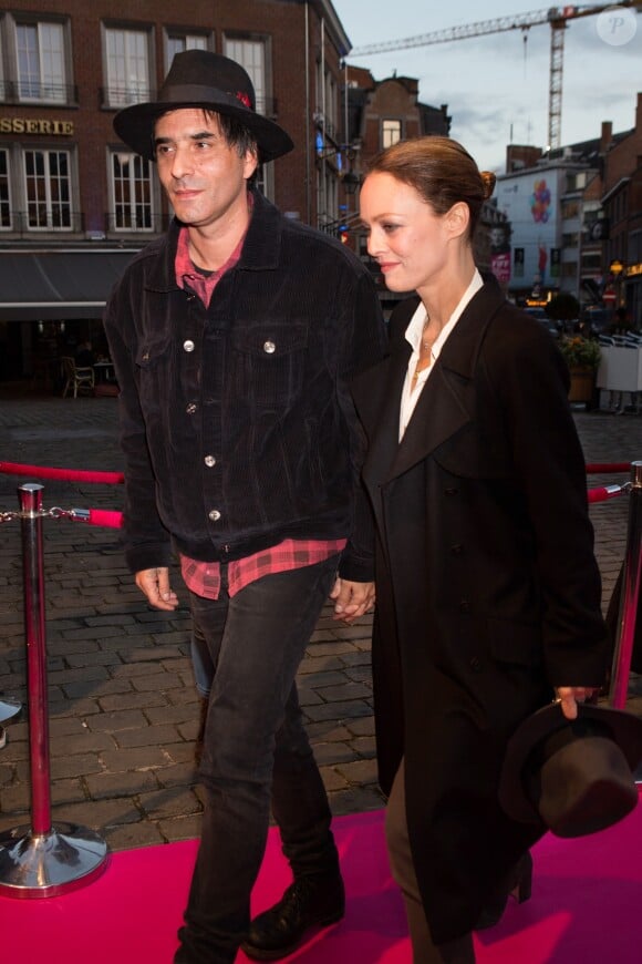 Vanessa Paradis et Samuel Benchetrit lors de la cérémonie de clôture du 32e Festival International du Film Francophone de Namur, le 6 octobre 2017. © Alain Rolland/ImageBuzz/Bestimage