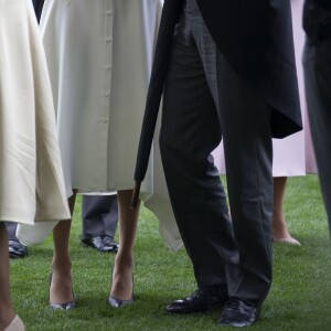 La duchesse Meghan de Sussex (Meghan Markle) et le prince Harry le 19 juin 2018 au Royal Ascot.