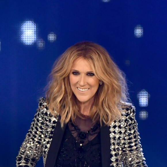Céline Dion en concert à l'AccorHotels Arena, Paris le 4 juillet 2017. © Lionel Urman/Bestimage