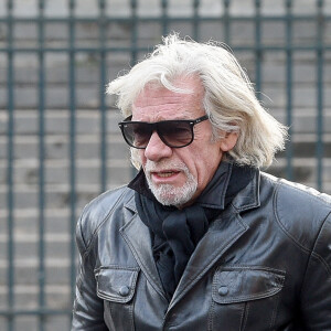 Pierre Billon - Sorties de l'église de la Madeleine après les obsèques de Johnny Hallyday à Paris, le 9 décembre 2017. © Coadic Guirec/Bestimage