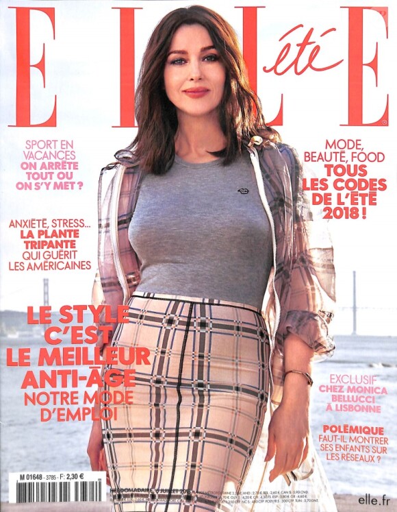 Couverture du magazine ELLE, en kiosques dès le 6 juillet 2018.