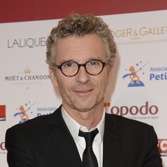 Denis Brogniart - Dîner de gala du 95ème Prix d'Amérique Opodo en soutien à l'association "Petits Princes" au Pavillon Vendôme à Paris. Le 30 janvier 2016 © Coadic Guirec / Bestimage