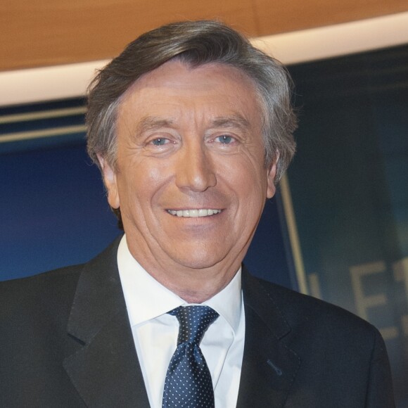 Exclusif - Jacques Legros sur le plateau du Journal de TF1 le 30 avril 2015