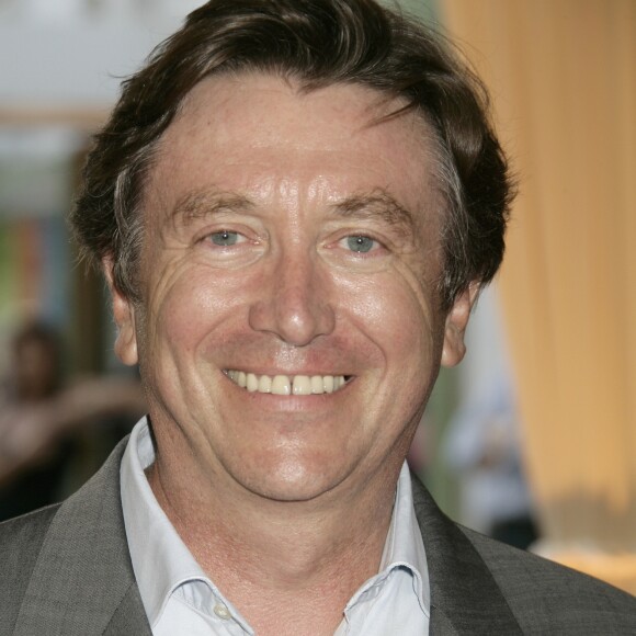Archives - Jacques Legros lors de la conférence de presse de rentrée de TF1 au théâtre des Champs-Elysées à Paris, 5 septembre 2006. © Frédéric Piau/Bestimage