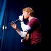 Ed Sheeran à son concert au Stade de France le 6 juillet 2018.