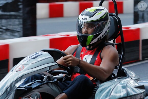 Exclusif - Laurent Maistret - Tournoi de karting dans le cadre de l'étape du coeur au profit de "Mécénat Chirurgie Cardiaque (MCC)" à l'autre usine à Cholet le 8 juillet 2018. © CVS/Bestimage