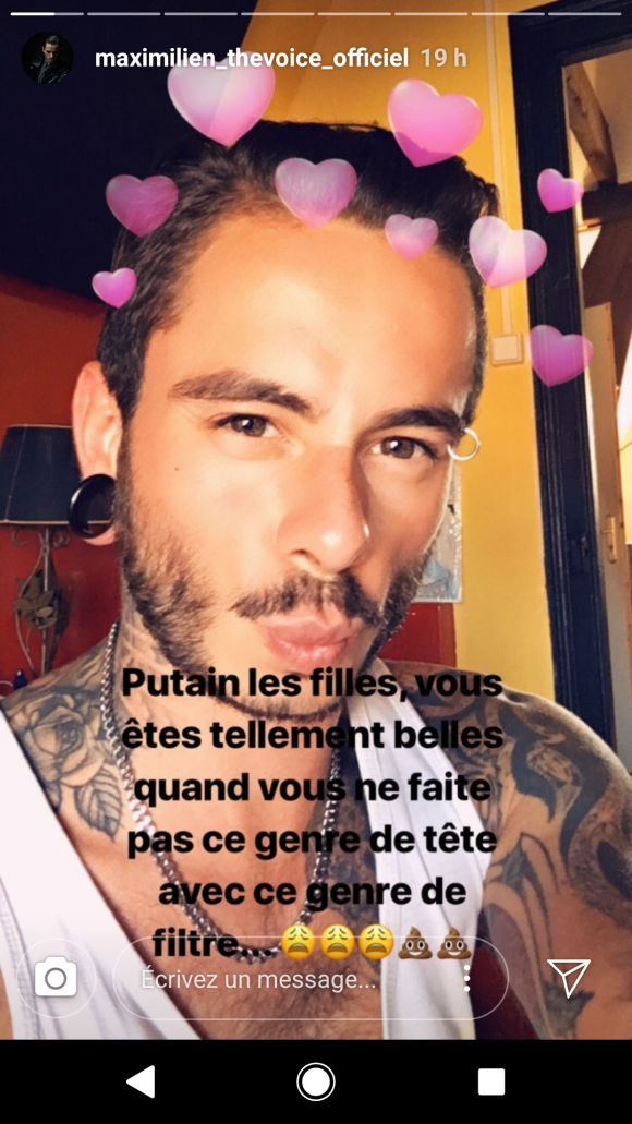 Maximilien Philippe - Instagram, dimanche 8 juillet 2018