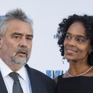 Luc Besson avec sa femme Virginie Besson-Silla - Avant-première du film "Valérian et la Cité des mille planètes" de L. Besson à la Cité du Cinéma à Saint-Denis, le 25 juillet 2017. © Olivier Borde/Bestimage