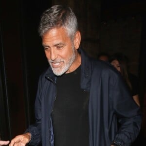 George Clooney est allé dîner au restaurant TAO à Hollywood le 8 juin 2018.