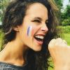 Clémence Castel (Koh-Lanta) : supportrice sexy des Bleus ! - Instagram, juillet 2018