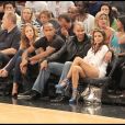 Thierry Henry et sa compagne Andrea, Tony Parker et Eva Longoria à New York en 2010.