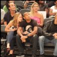 Thierry Henry et sa compagne Andrea, Tony Parker et Eva Longoria à New York en 2010.