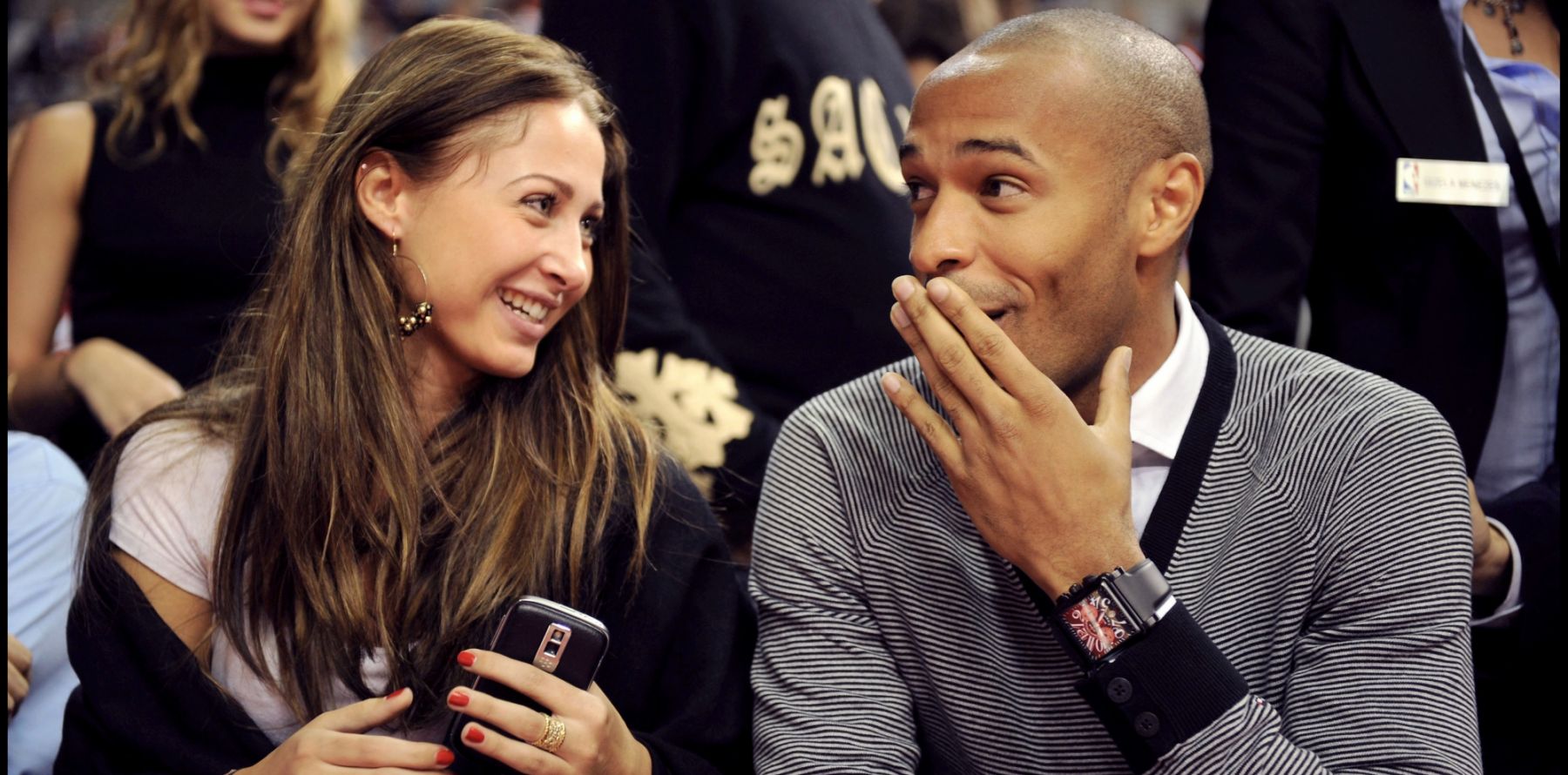 FranceBelgique Thierry Henry Découvrez Andrea Rajacic, sa jolie