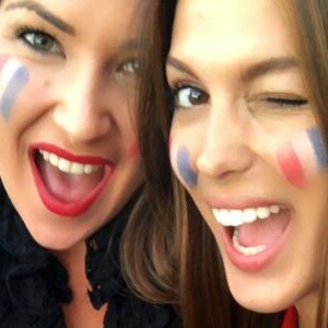Iris Mittenaere à Paris pour regarder la demi-finale de la Coupe du monde 2018 - Instagram, 10 juillet 2018