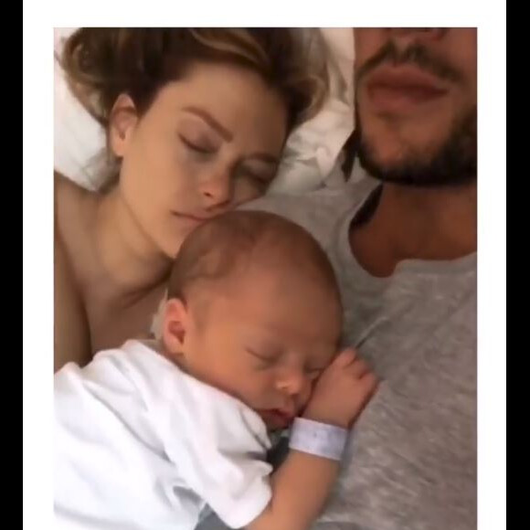 Caroline Receveur maman, ses premières photos avec Marlon - Instagram, juillet 2018