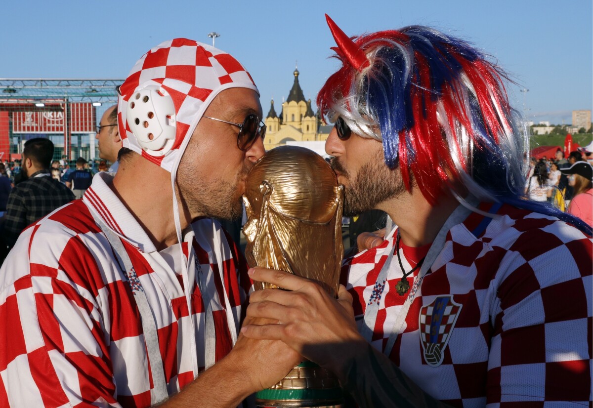 Coupe du monde 2018 : La France championne du monde, la Croatie KO -  Purepeople