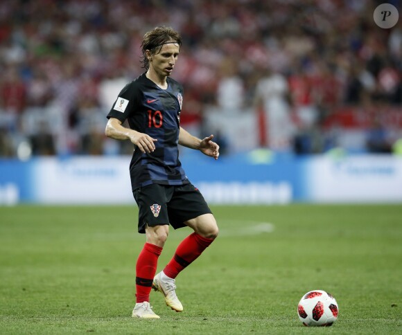 Luka Modric de la Croatie, le 11 juillet 2018.
