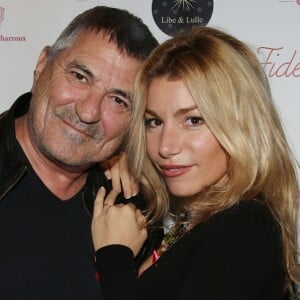 Jean-Marie Bigard et sa femme Lola Marois (Lola Bigard) - Cocktail de bienfaisance 'Octobre Rose' au restaurant Fidèle à Paris, France, le 16 octobre 2017. © Denis Guignebourg/Bestimage