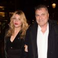 Jean-Marie Bigard et et sa femme Lola Marois (Lola Bigard) arrivent à l'avant-première du film "Chacun sa vie" au cinéma UGC Normandie à Paris, France, le 13 mars 2017. © Agence/Bestimage