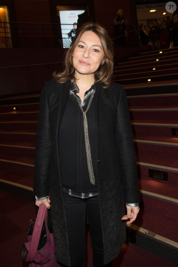 Semi-Exclusif - Shirley Bousquet lors de la représentation du spectacle "Alex Lutz" à l'Olympia à Paris, le 8 février 2018. © Guirec Coadic/Bestimage