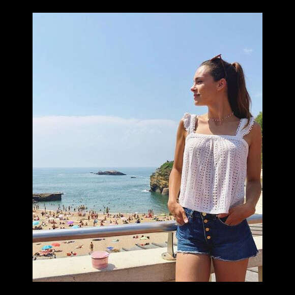 Marine Lorphelin en vacances à Nouméa - Instagram, 15 juillet 2018