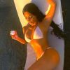 Kim Kardashian. Juillet 2018.