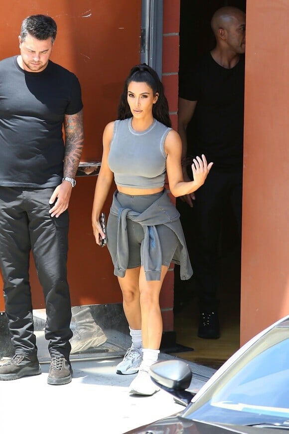 Exclusif - Kim Kardashian à Los Angeles, le 16 juillet 2018