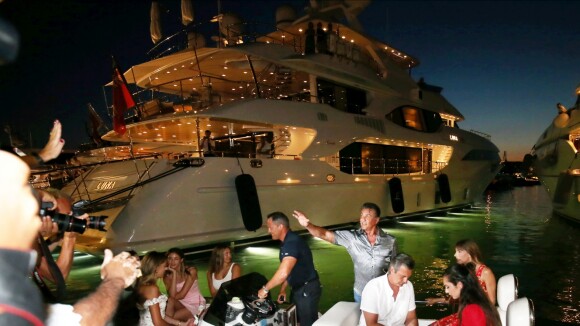 Sylvester Stallone : Pizza et yacht hors de prix à Saint-Tropez avec ses filles