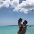 Nabilla sexy dans les Bermudes à la mi-juillet 2018 avec son chéri Thomas Vergara.