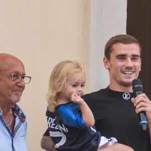 Antoine Griezmann revient dans sa ville natale de Mâcon pour célébrer son titre de champion du monde le 20 juillet 2018.