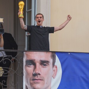 Antoine Griezmann revient dans sa ville natale de Mâcon pour célébrer son titre de champion du monde le 20 juillet 2018.