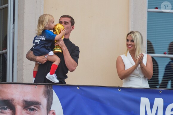 Antoine Griezmann revient dans sa ville natale de Mâcon pour célébrer son titre de champion du monde le 20 juillet 2018.